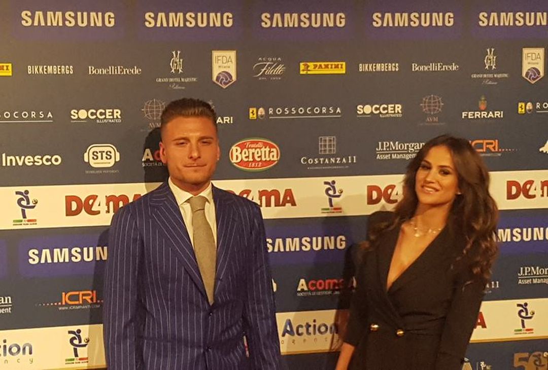  Ciro Immobile e la moglie Jessica, @PianetaMilan 