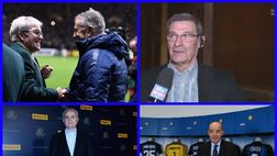 La Grande Inter sfila a San Siro: Inter Forever premia Bedin, Guarneri, Mazzola e Corso