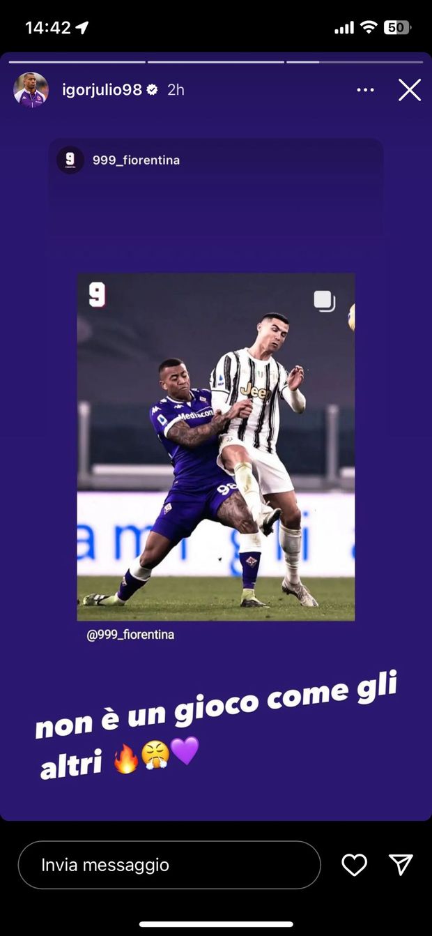 FOTO – Igor carica la Fiorentina: “Non è una gara come le altre”- immagine 2