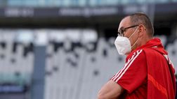 Sarri: “La Juve può concentrarsi su un obiettivo alla volta. Inter? Tutte possibilità aperte”