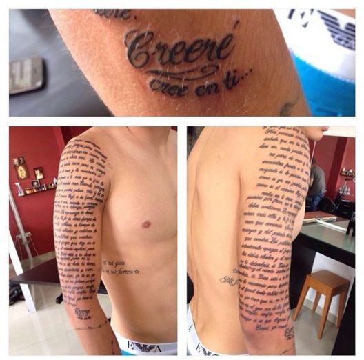  I TATUAGGI DI MANUEL ARTEAGA/9 