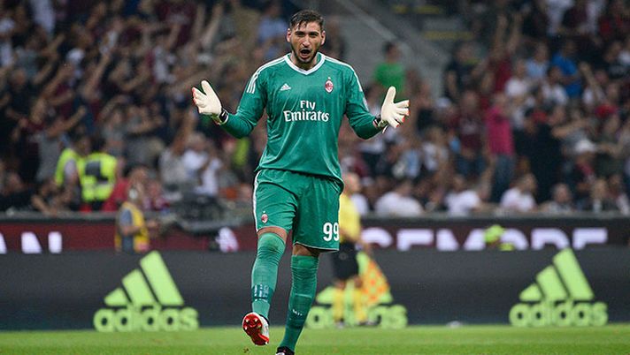 Gianluigi Donnarumma, portiere del Milan (credits: acmilan.com) 