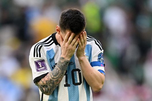 Argentina-Arabia Saudita Messi (getty images) Argentina-Arabia Saudita Messi