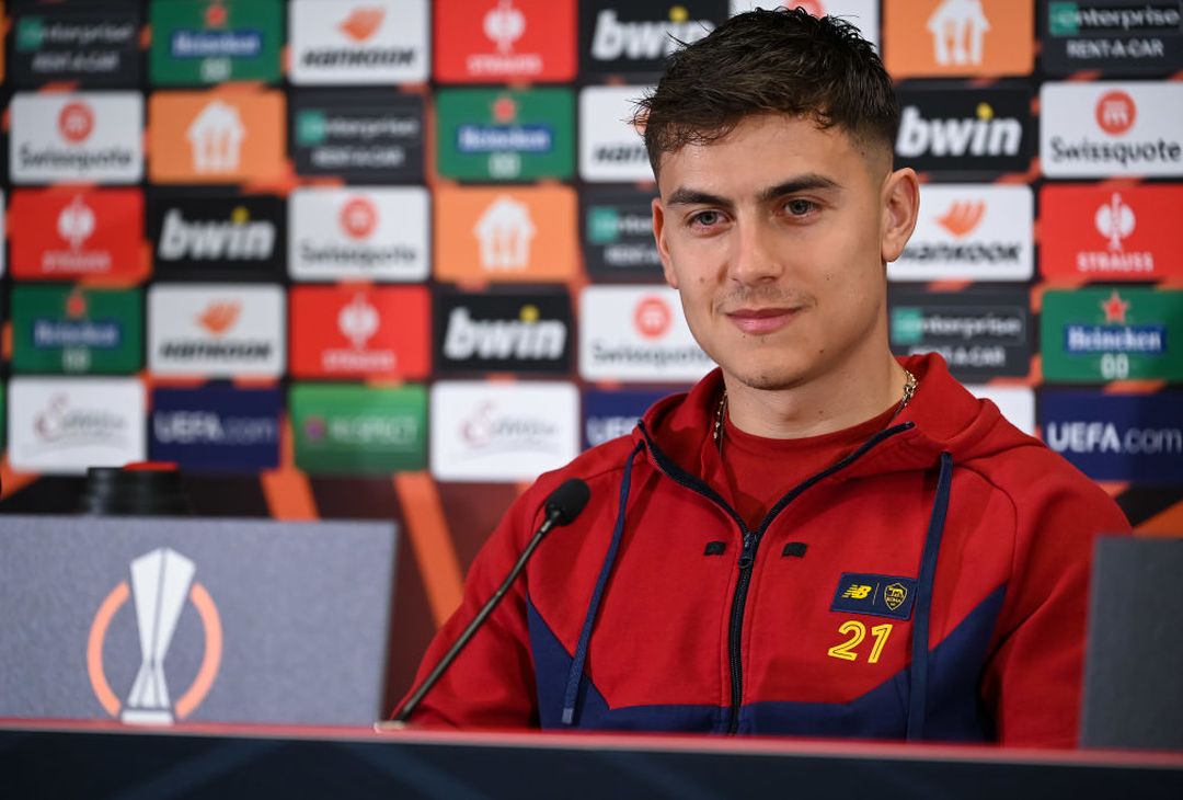 Salisburgo-Roma, Mourinho e Dybala in conferenza stampa alla vigilia – FOTO GALLERY - immagine 8