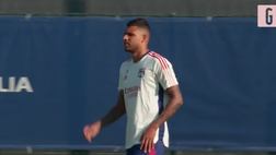 VIDEO Emerson Palmieri, l’ex Palermo sbarca in Ligue 1: le prime immagini col Lione