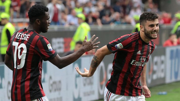 Patrick Cutrone e Franck Kessie, Milan, Getty Images Patrick Cutrone e Franck Kessie, Milan, Getty Images