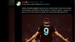 VIDEO Inter, le scuse di Lukaku e la reazione dei tifosi: “Dzeko è il mio bomber “
