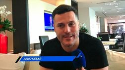 Julio Cesar: “Lukaku-Lautaro? Speriamo che stasera non li fermino, Inzaghi avrà…”