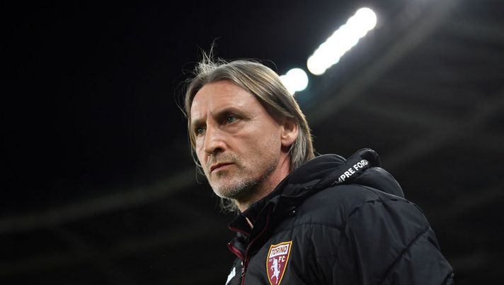 TURIN, ITALY - JANUARY 29: Head Coach of Torino Davide
Nicola looks on prior to the Serie A match between Torino FC and ACF Fiorentina at Stadio Olimpico di Torino on January 29, 2021 in Turin, Italy. (Photo by Valerio Pennicino/Getty Images) 