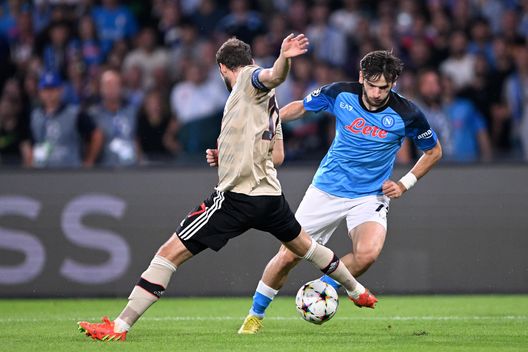 (Photo by Francesco Pecoraro/Getty Images) D’Amico applaude al Napoli: “Kvaratskhelia, che acquisto! Sulla lotta scudetto…”- immagine 2
