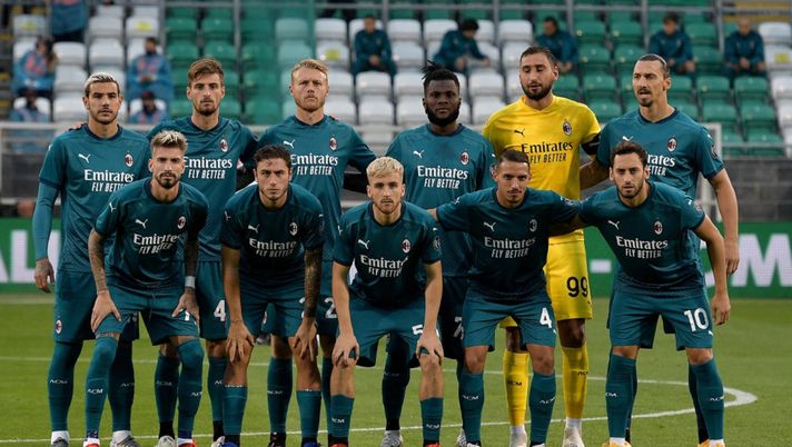 Shamrock Rovers-Milan, la formazione titolare schierata da Stefano Pioli (credits: Getty Images) 