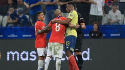 Cile, Sanchez e Vidal segnano ma non basta: la Colombia pareggia al 91esimo
