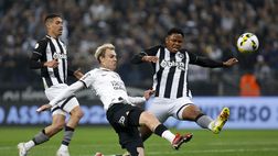 Corinthians in ginocchio, ma Roger Guedes carica: “Su la testa, c’è il derby col Palmeiras…”