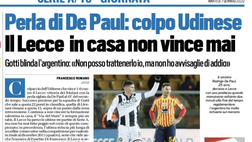 Tuttosport: Perla di De Paul per l’Udinese