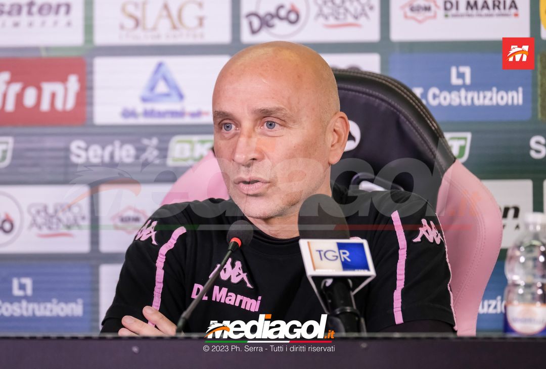 FOTO PALERMO, verso il Modena: Eugenio Corini in conferenza stampa (GALLERY) - immagine 6