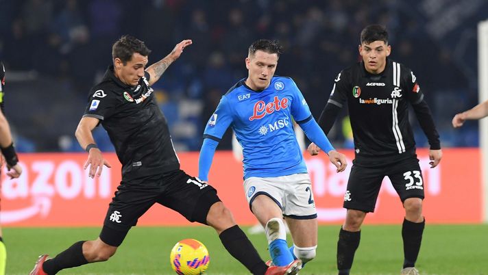 spezia napoli zielinski