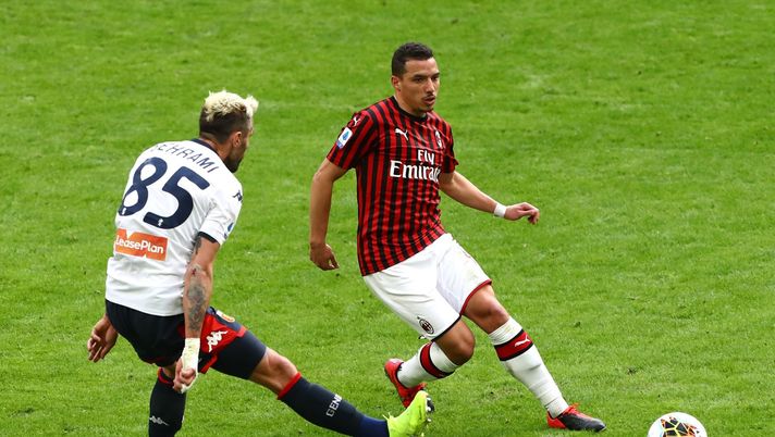 Behrami Bennacer Milan-Genoa