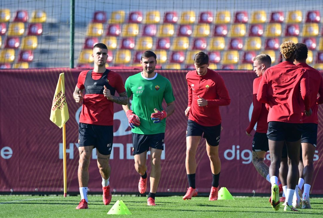 Genoa-Roma, la rifinitura: Smalling torna in gruppo – FOTO GALLERY - immagine 20