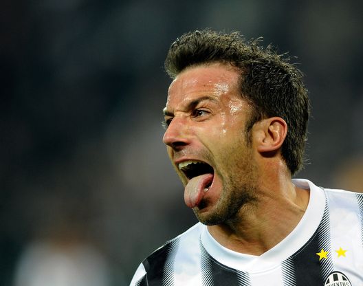 Alessandro Del Piero, ex capitano e numero 10 della Juventus Alessandro Del Piero, ex capitano e numero 10 della Juventus