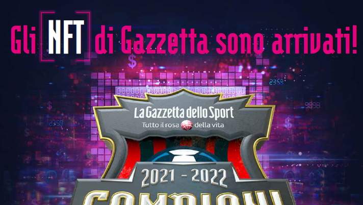 La prima collezione NFT di Gazzetta per omaggiare il Milan campione d'Italia