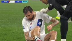 UFFICIALE – Risentimento al polpaccio per Acerbi: la nota dell’Inter sulle sue condizioni