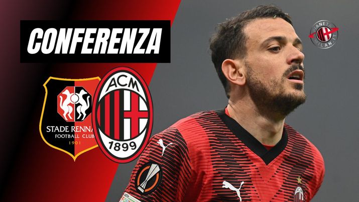 Conferenza stampa LIVE Florenzi Rennes-Milan Europa League 2023-2024