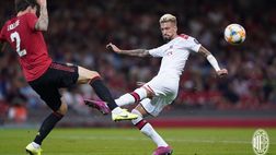 Milan, la celebrazione del secondo gol firmato da Castillejo