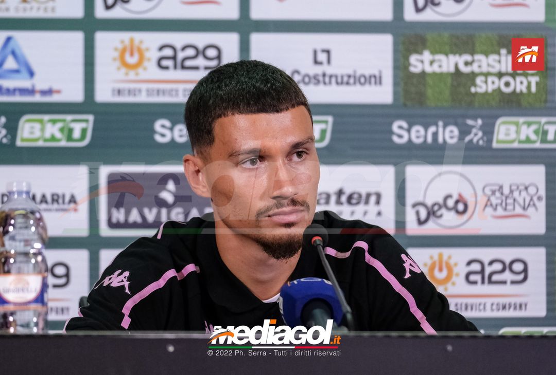 FOTO PALERMO, La presentazione di Davide Bettella in conferenza stampa (Gallery) - immagine 13