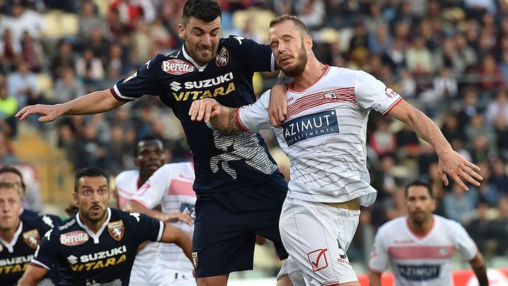 Bovo impegnato contro il Carpi 