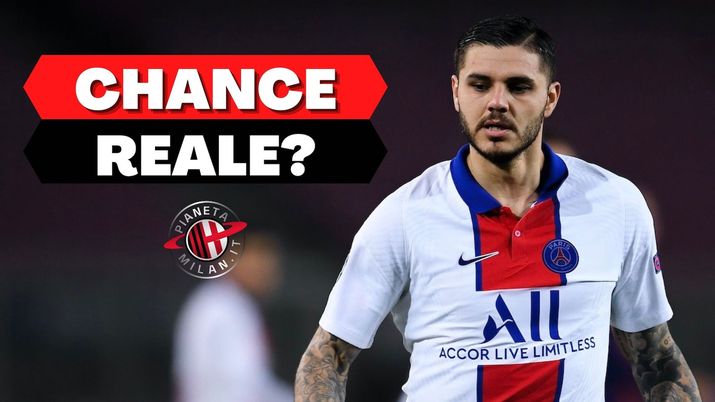 Mauro Icardi (attaccante PSG), obiettivo di calciomercato del Milan | AC Milan News (Getty Images) 