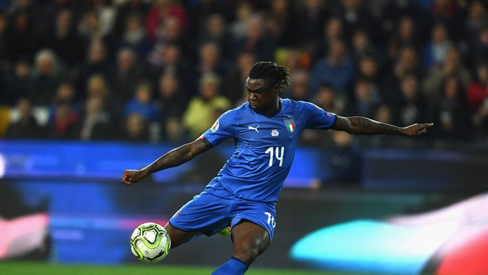 Moise Kean, attaccante dell'Everton e dell'Italia (credits: GETTY Images) 