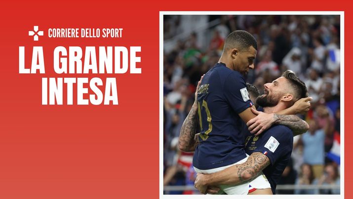 Mbappé Giroud Francia Mondiali Qatar 2022