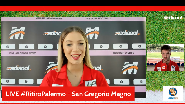 VIDEO #SpecialeRitiroPalermo: live delle ore 11.00 