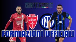 Monza-Inter, le UFFICIALI: gioca de Vrij al posto di Acerbi, Darmian a destra