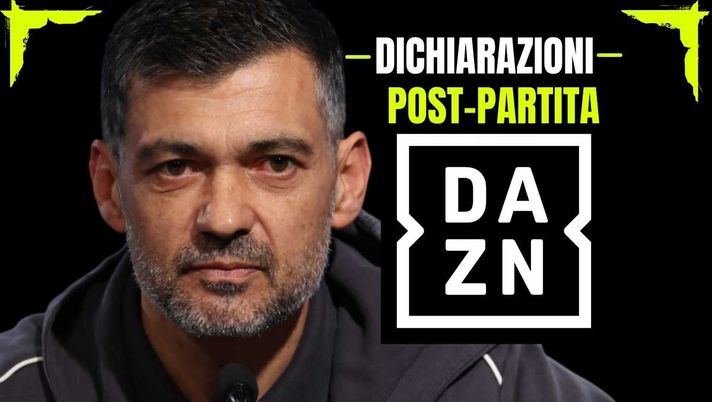 Sergio Conceicao AC Milan Serie A Champions League Coppa Italia Supercoppa Italiana DAZN