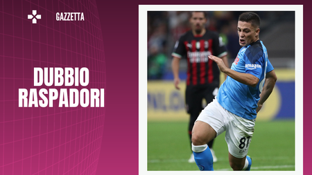 Raspadori milan napoli formazioni