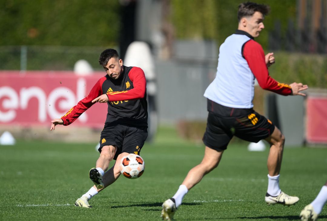 Roma, l’allenamento a due giorni dalla sfida col Feyenoord – FOTO GALLERY - immagine 4