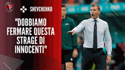 Shevchenko: “Dobbiamo fermare questa guerra, vogliamo vivere in pace”