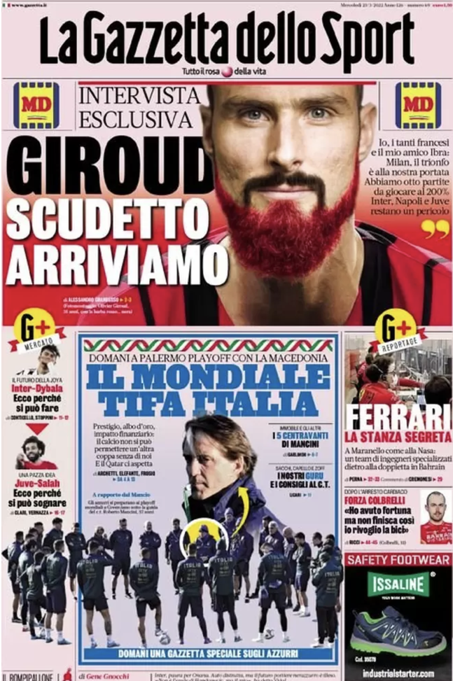 prima pagina