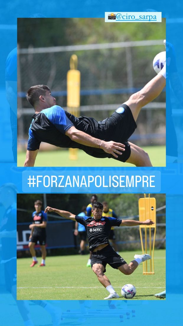FOTO Simeone è carico in vista della trasferta di Firenze: “Forza Napoli sempre”- immagine 2