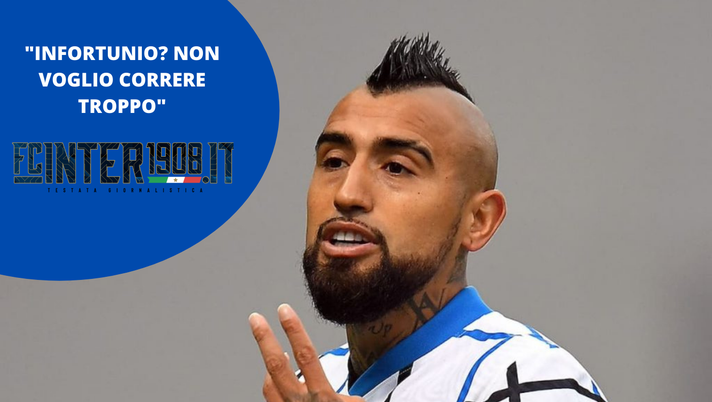 Inter, Vidal sull&#8217;infortunio: &#8220;Devo fare le cose con calma. Cile? Ecco l&#8217;obiettivo&#8221; 