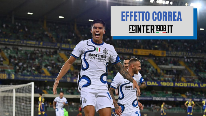 Effetto Correa, l&#8217;Inter scopre la legge del Tucu. &#8220;Tre ruoli in uno. E Inzaghi&#8230;&#8221; 
