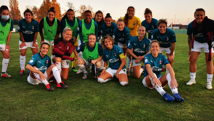 Milan Femminile vittorioso sul campo del Castelvecchio Cesena (@acmilan) 