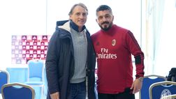 Gattuso e Mancini, incroci in hotel