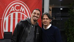 Milan-Genoa, presenti a ‘San Siro’ Zlatan Ibrahimovic e Pippo Inzaghi