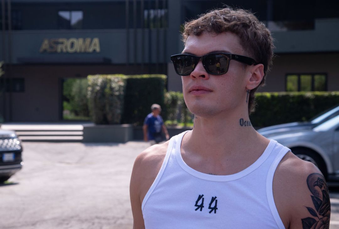 La visita di Blanco a Trigoria – FOTO GALLERY - immagine 5