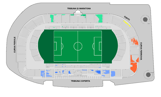 Fiorentina-Juve, oltre lo slogan c’è di più? La mappa dei biglietti invenduti - immagine 1