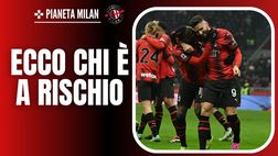 Milan, quattro i diffidati rossoneri: big a rischio. E la Roma…