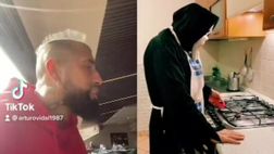 VIDEO / Inter, Vidal sempre più rapito dagli sketch di Tik Tok