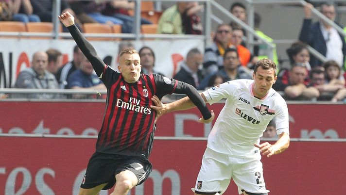 Gerard Deulofeu in Milan-Palermo (credits: GETTY Images) 
